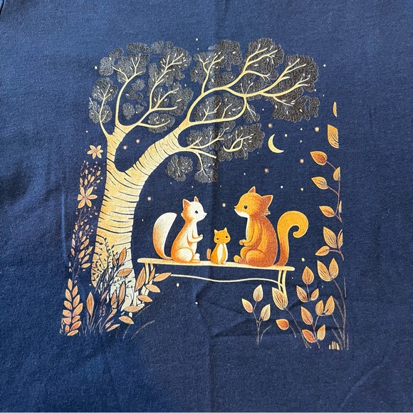 Small Squirrel Fox Shirt - Picture 3 of 5